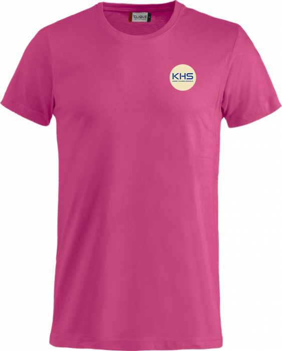 Clique - Køge Handelsskole T-Shirt - Lys Cerise